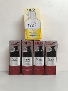 4X OLAY DAILY REGENERATING DAY SERUM & OLAY DAY LOTION