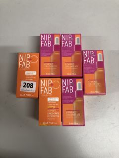 6X NIP+FAB FACIAL SKIN CARE ITEMS