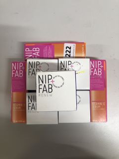 8X NIP+FAB FACIAL SKIN CARE ITEMS