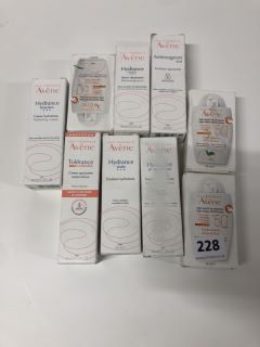 9X AVENE FACIAL SKIN CARE ITEMS