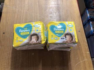 4X PAMPERS SIZE 0 PREMIUM PROTECTION NEW BABY NAPPIES