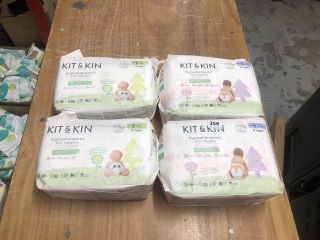 4X KIT & KIN NAPPIES