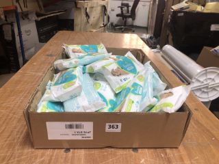 BOX OF PAMPERS BABY WIPES