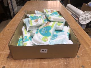 BOX OF PAMPERS BABY WIPES