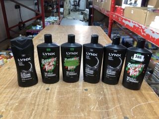 6 X LYNX BODY WASH INC LYNX AFRICA BODYWASH 700ML