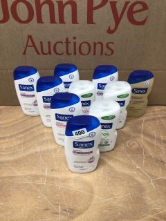 10 X SANEX ITEMS INC SANEX DERMO PRO HYDRATE SHOWER CREAM 500ML