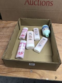 BOX OF ASSORTED ITEMS INC CUSSONS CREATIONS MARSHMALLOW SKIES BATH SOAK 500ML