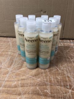 9 X AVEENO CALM+ RESTORE FOR SENSITIVE SKIN 200ML