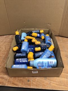 BOX OF NIVEA ITEMS INC NIVEA SUN AFTER SUN MOISTURE 400ML