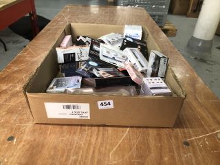 BOX OF ASSORTED ITEMS INC EYLURE BRA TAPE