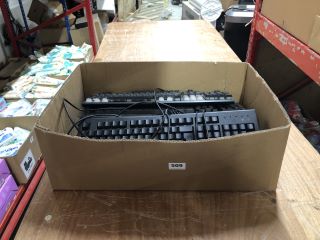 BOX OF ASSORTED KEYBOARDS