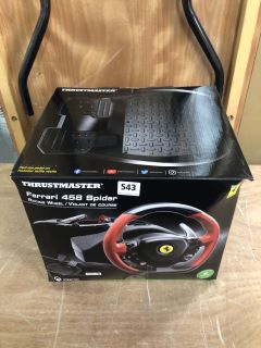 THRUSTMASTER FERRARI 458 SPIDER RACING WHEEL