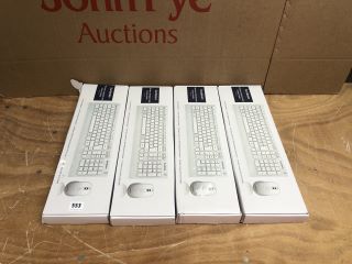 4X SANDSTROM WIRELESS KEYBOARD AND MOUSE