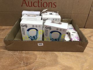 BOX OF ASSORTED GOJI ITEMS