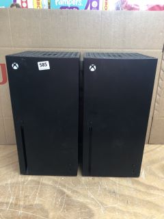 2 X XBOX SERIES X REPLICA MINI FRIDGES