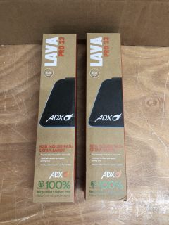 2 X ADX LAVA PRO 23 MOUSEPADS