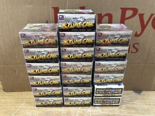 10 X MCGOODIA TOYS STUNT CARS