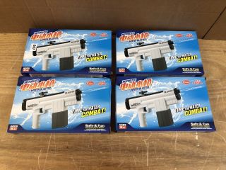 4 X SIGAO MOTORISED WATER BLASTERS