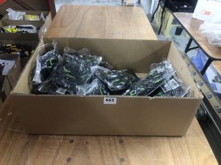 BOX OF RIDING MOTORCYCLE GLOVES