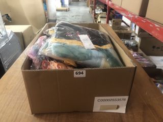 BOX OF ASSORTED COSTUMES