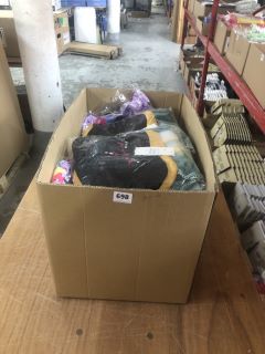 BOX OF ASSORTED COSTUMES