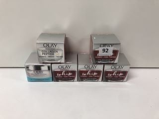 6X OLAY REGENERIST FACE CREAMS