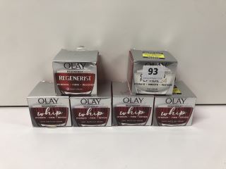 6X OLAY REGENERIST FACE CREAMS