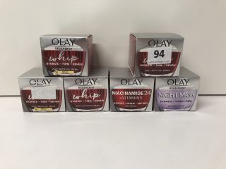 6X OLAY REGENERIST FACE CREAMS