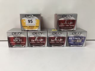 6X OLAY REGENERIST FACE CREAMS