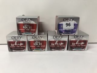 6X OLAY REGENERIST FACE CREAMS