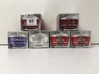 6X OLAY REGENERIST FACE CREAMS