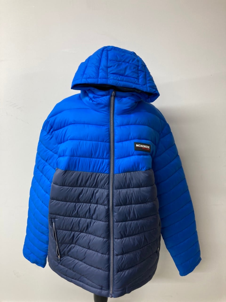 Padded Jackets Mckenzie Puffer Jacket Mens Grey Mckenzie Coat