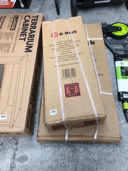 John Pye Auctions GRACK 5 TIER 175KG SHELF LOCATION A4