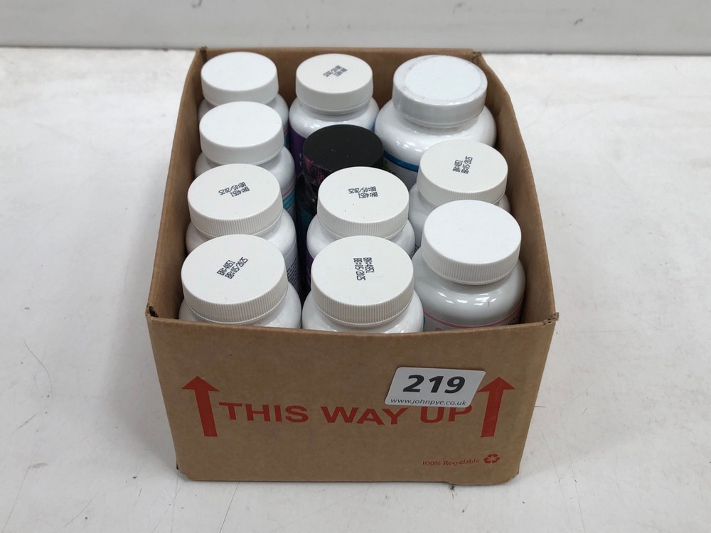 John Pye Auctions 11 X ASSORTED FOOD SUPPLEMENTS/VITAMINS TO INCLUDE