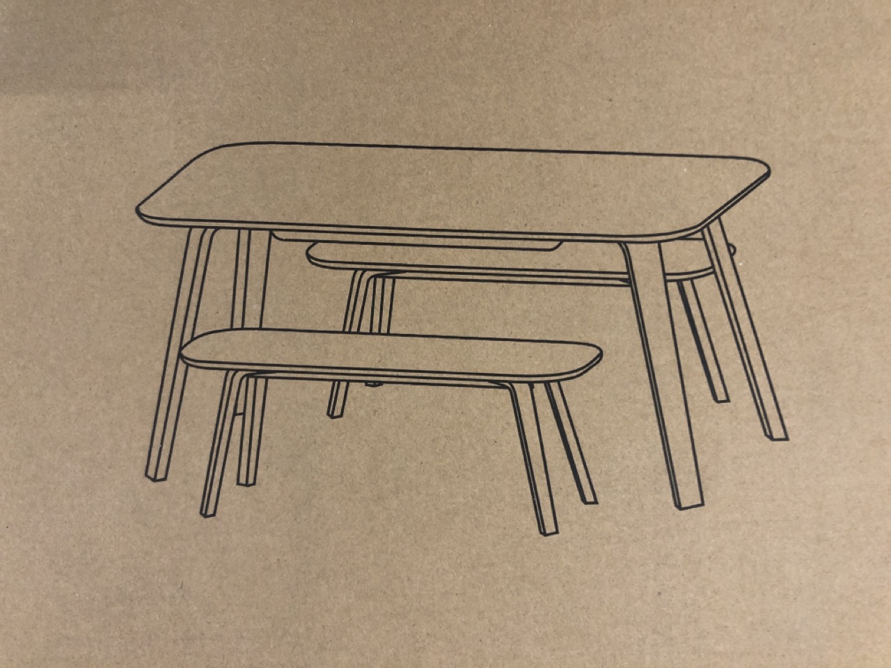 John Pye Auctions JOHN LEWIS ANTON 6 SEATER DINING TABLE AND 3 SEATER