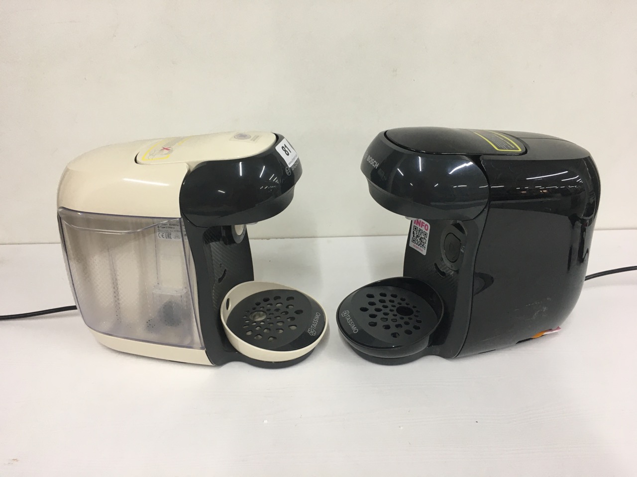 John Pye Auctions 2 X BOSCH TASSIMO STYLE THE COMPACT ONE COFFEE MACHINE