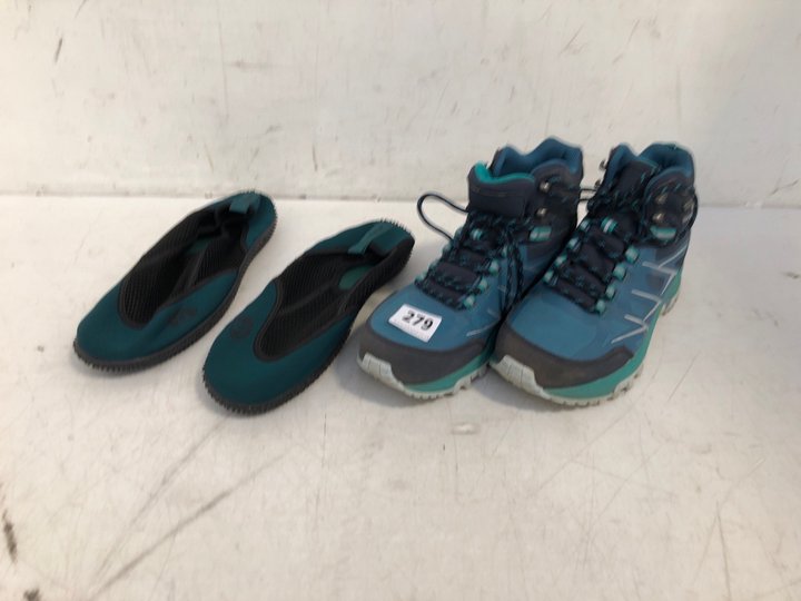 John Pye Auctions 2 X ASSORTED SHOES TO INCLUDE SOFT SHELL ANKLE