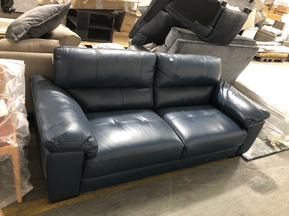 John Pye Auctions OAK FURNITURE LAND TURIN 3 SEATER SOFA PETROL