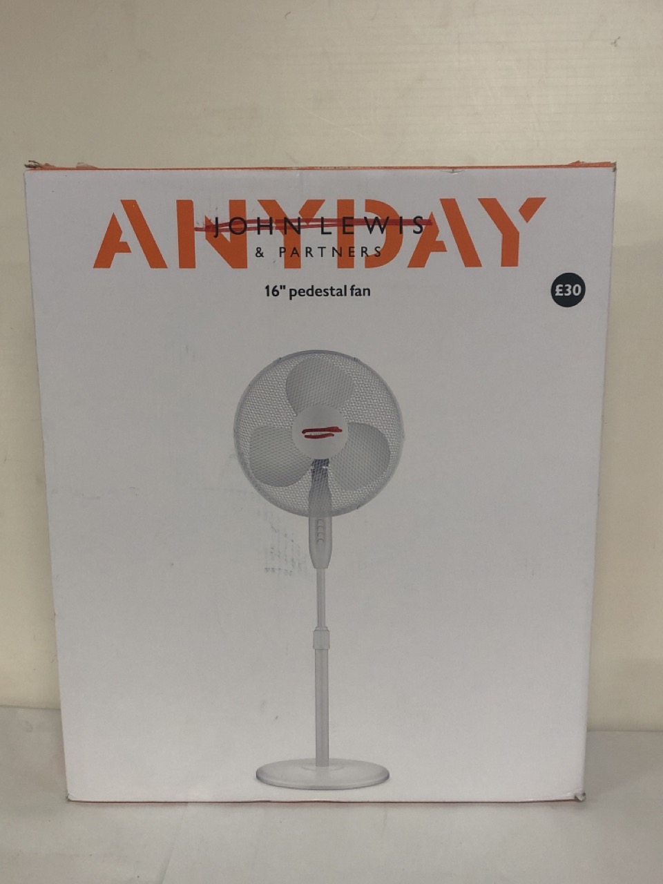 John Pye Auctions JOHN LEWIS PEDESTAL FAN