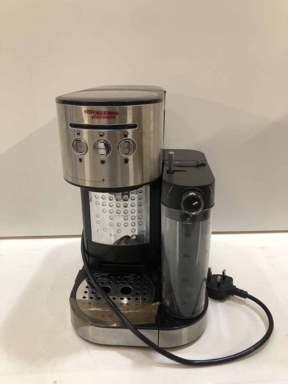 John Pye Auctions 2 X JOHN LEWIS COFFEE MACHINES
