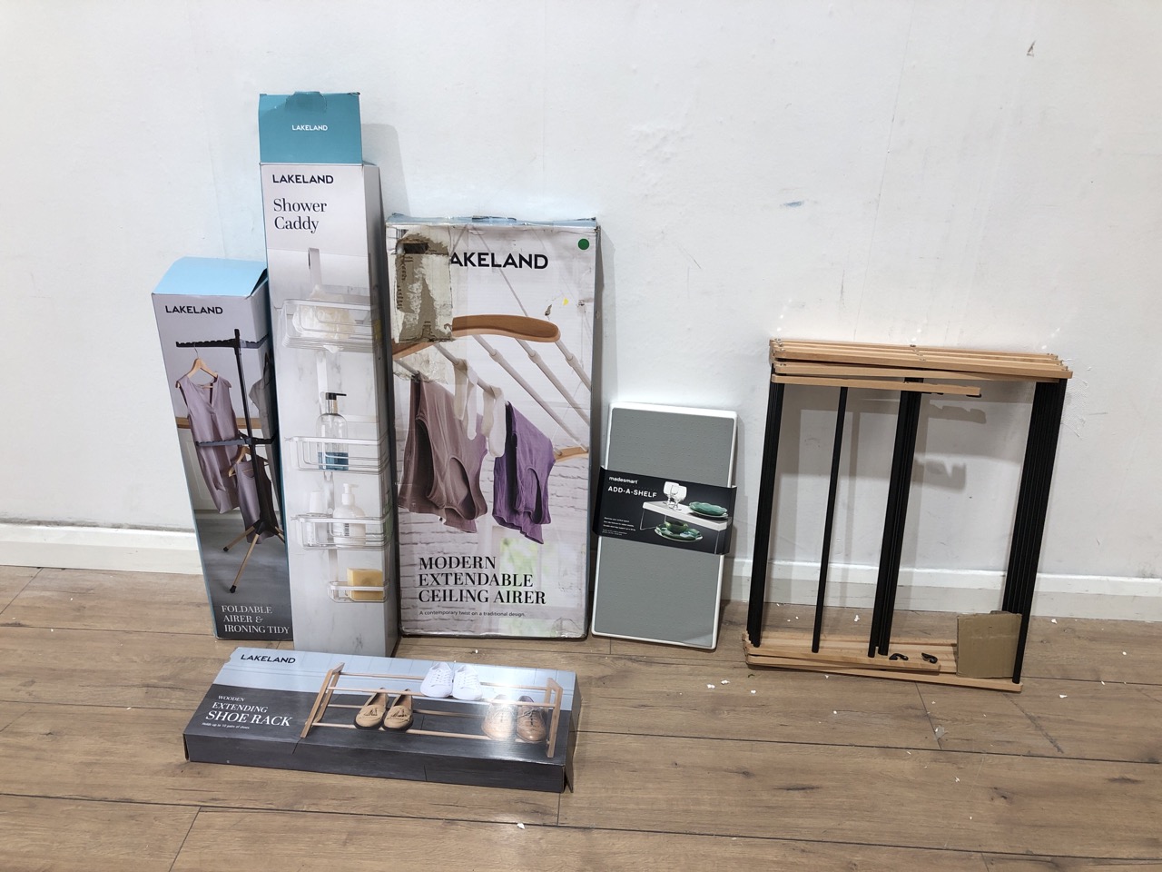 John Pye Auctions LAKELAND BEECH WOOD AND STEEL CONCERTINA AIRER TO