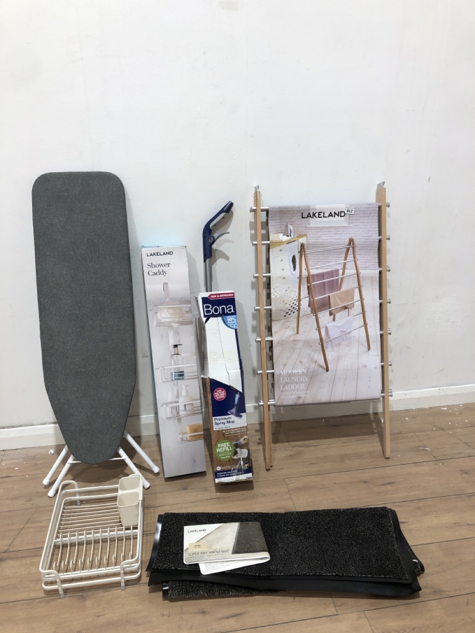 John Pye Auctions LAKELAND SMALL GREY IRONING BOARD TO INCLUDE