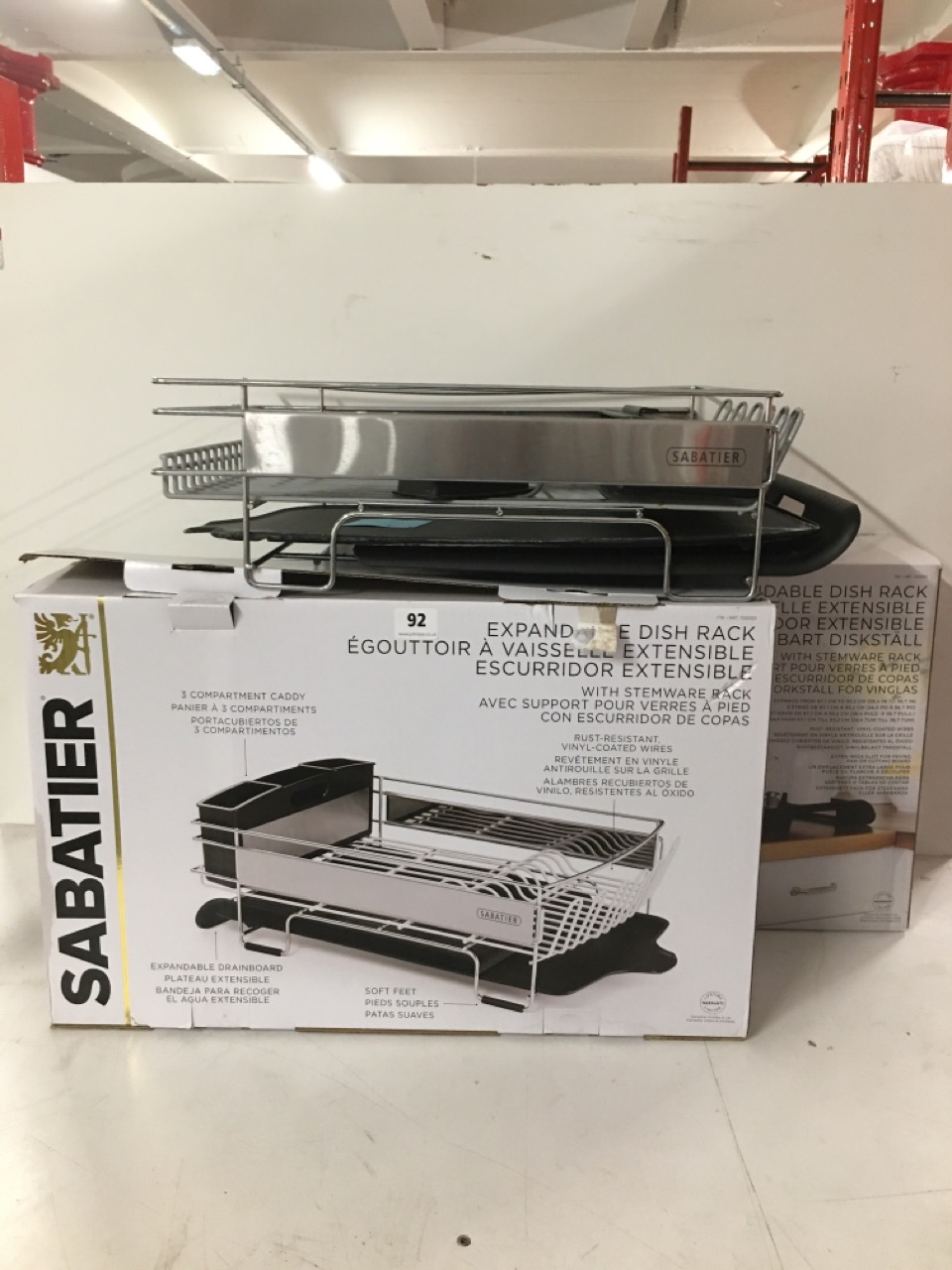 John Pye Auctions 3 X SABATIER EXPANDABLE DISH RACKS