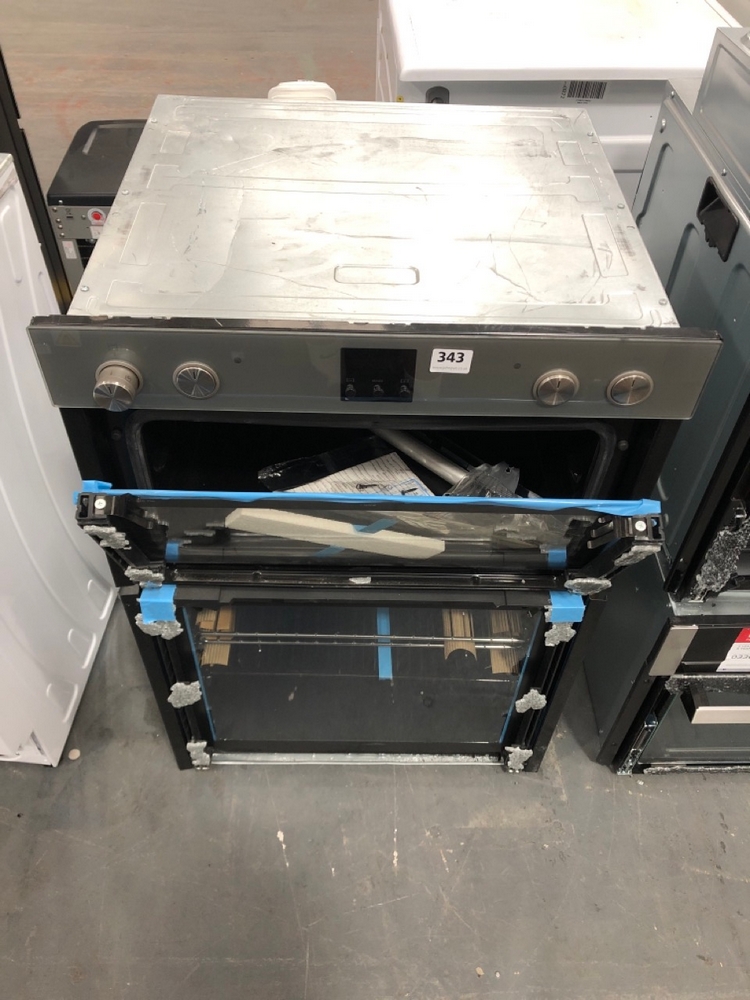 John Pye Auctions ELECTRIC BUILTIN ELECTRIC DOUBLE OVEN LUNAR GREY