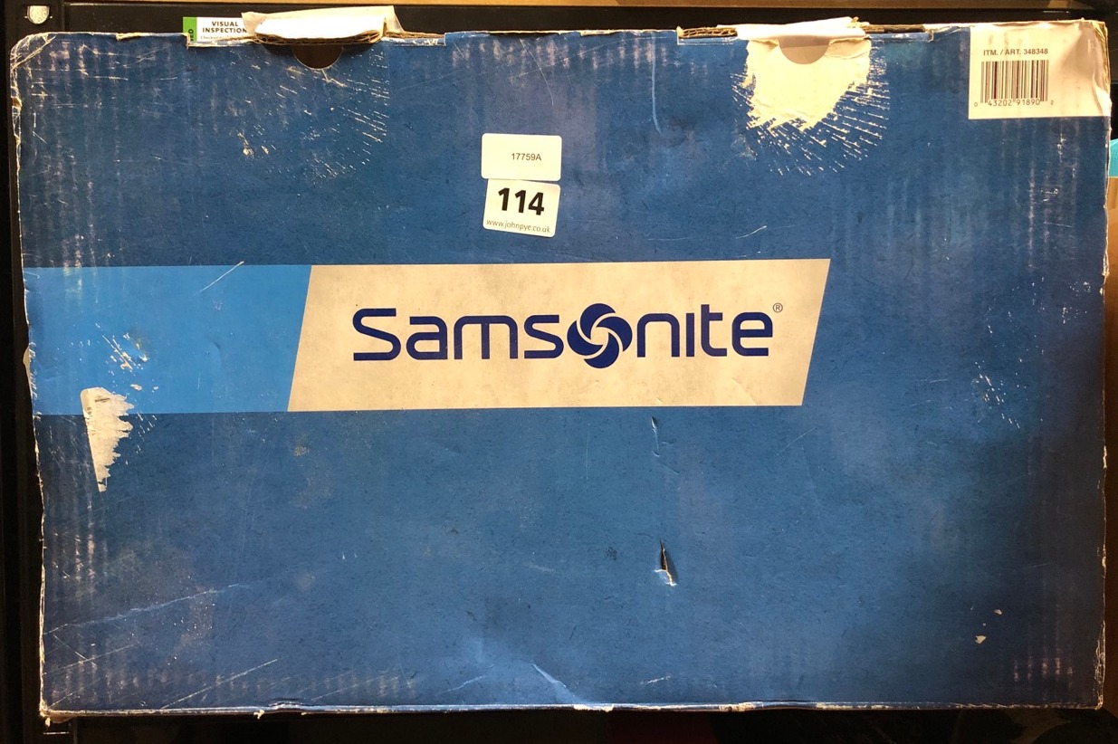 John Pye Auctions SAMSONITE LARGE SUITCASE WITH USB CHARGER LOCATION A15