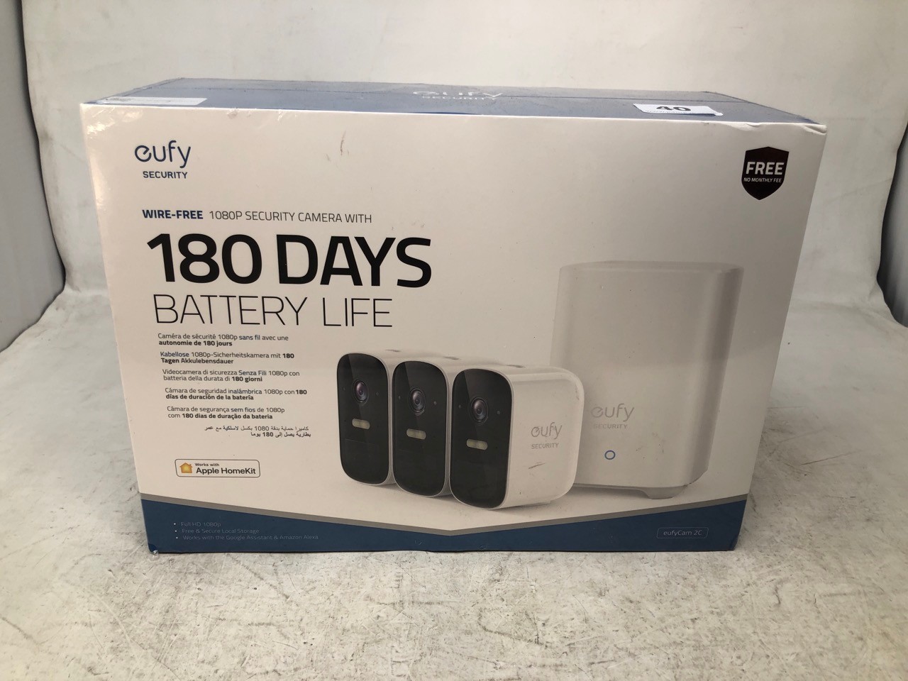 John Pye Auctions EUFY WIRE FREE 1080P SECURITY CAMERA SEALED BOX