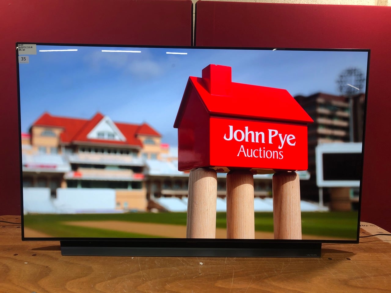 John Pye Auctions LG 55" SMART 4K HDR TV MODEL OLED55CS6LA (WITH