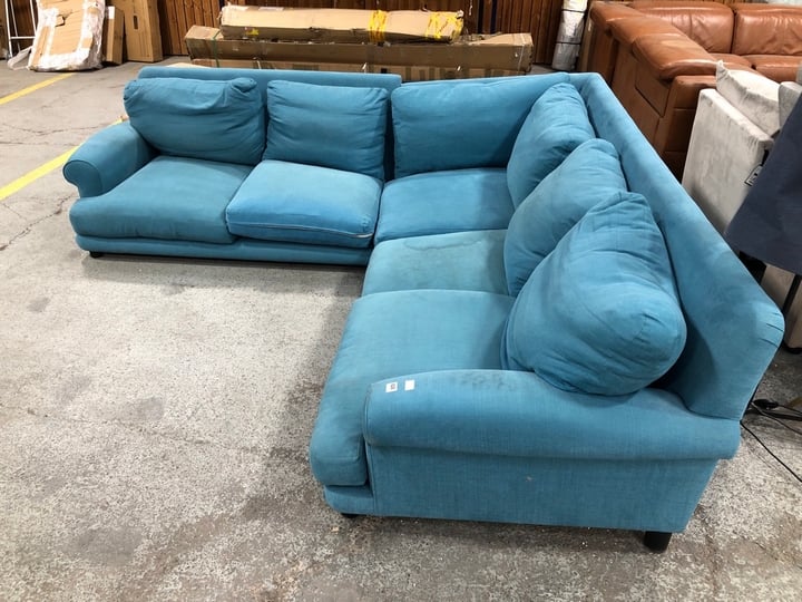 John Pye Auctions SLOWCOACH EVEN SIDED 4 SEATER CORNER SOFA