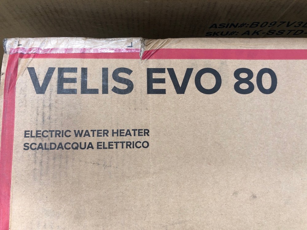 John Pye Auctions ARISTON VELIS EVO 80 ELECTRIC WATER HEATER (BOX 1/2