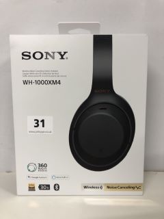 SONY WH-1000XM4 WIRELESS NOISE CANCELLING STEREO HEADSET